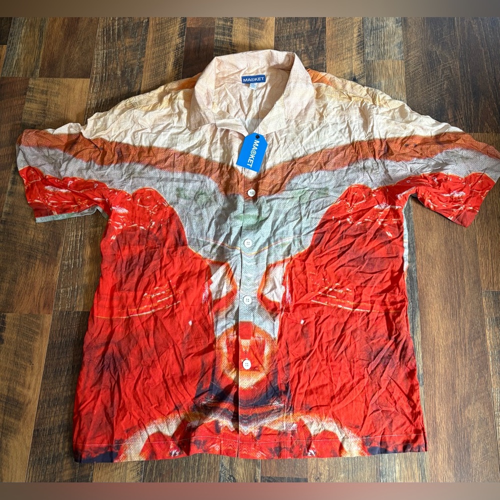 Market Studios “Entertainment” Button Up
